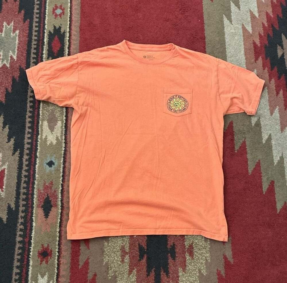 Parks Project Fun Suns Pocket Tee Leave It Better Than You Found It Burnt Orange